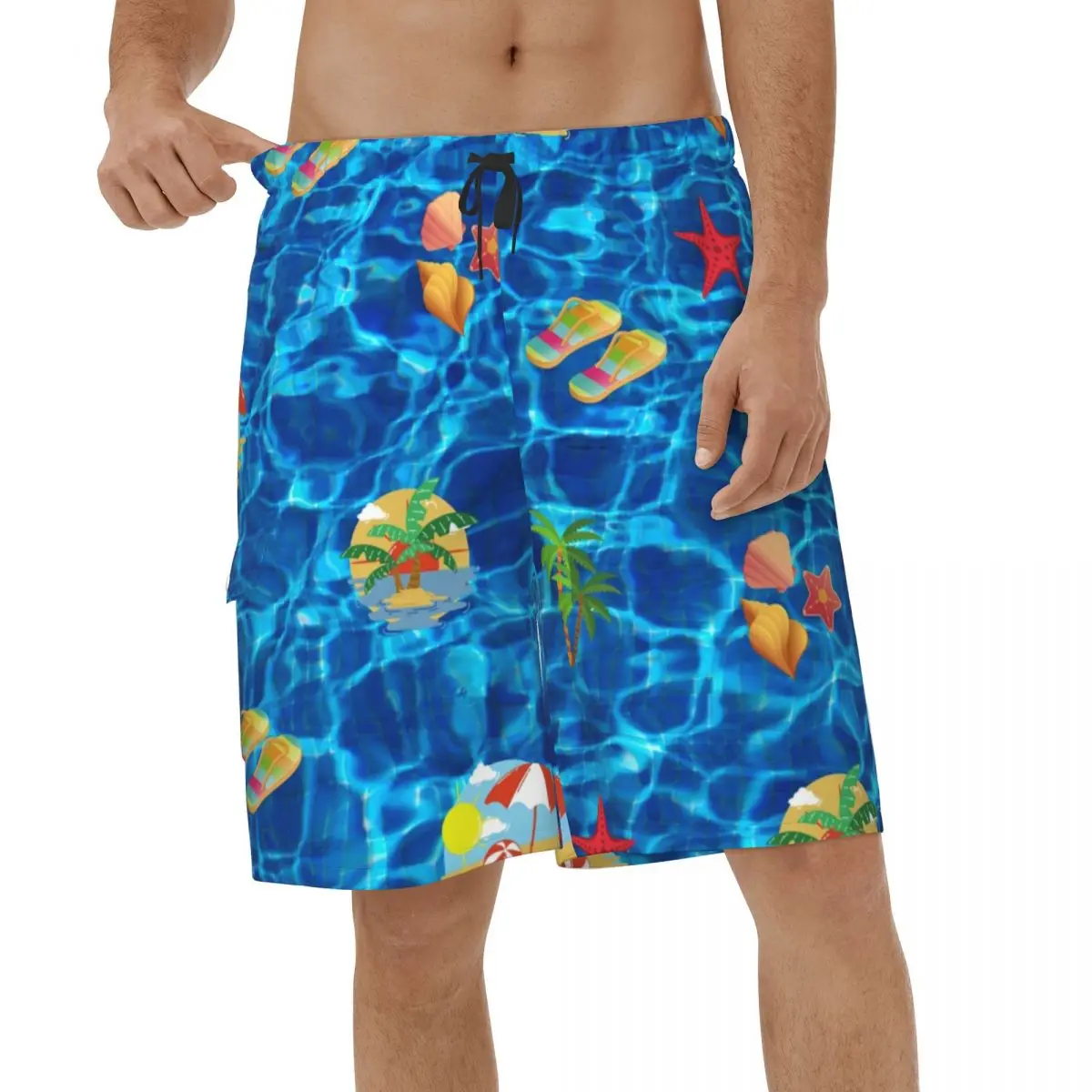 Beach Exotic Island Palm Shells 3D Beach Shorts Men Swimsuits Swimming Trunks Breathable Sports Vacation Male Short Pants
Beach Exotic Island Palm Shells 3D Beach Shorts Men Swimsuits Swimming Trunks Breathable Sports Vacation Male Short Pants
