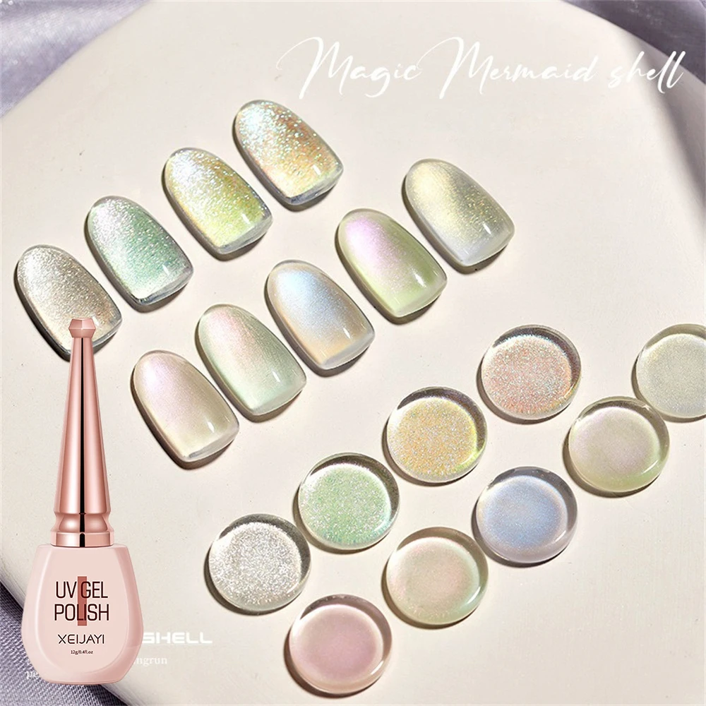 Nail Polish Gel Aurora Ice Transparent Varnish Semi-permanent Jelly Mermaid Phototherapy Gel Soak Off UV LED Nail Art
Nail Polish Gel Aurora Ice Transparent Varnish Semi-permanent Jelly Mermaid Phototherapy Gel Soak Off UV LED Nail Art