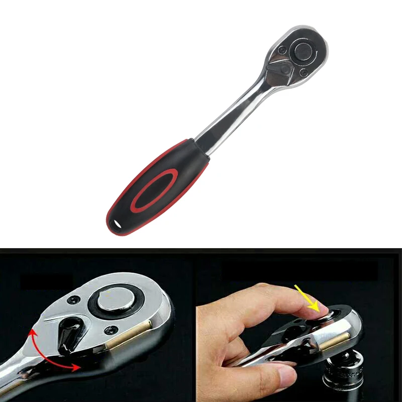 24 Ratchet Ratchet For Release Wrench 3/8" 1/4" Teeth Adjustable Socket Repairs Steering Hand Quick Car Tools Spanner Plate
24 Ratchet Ratchet For Release Wrench 3/8" 1/4" Teeth Adjustable Socket Repairs Steering Hand Quick Car Tools Spanner Plate