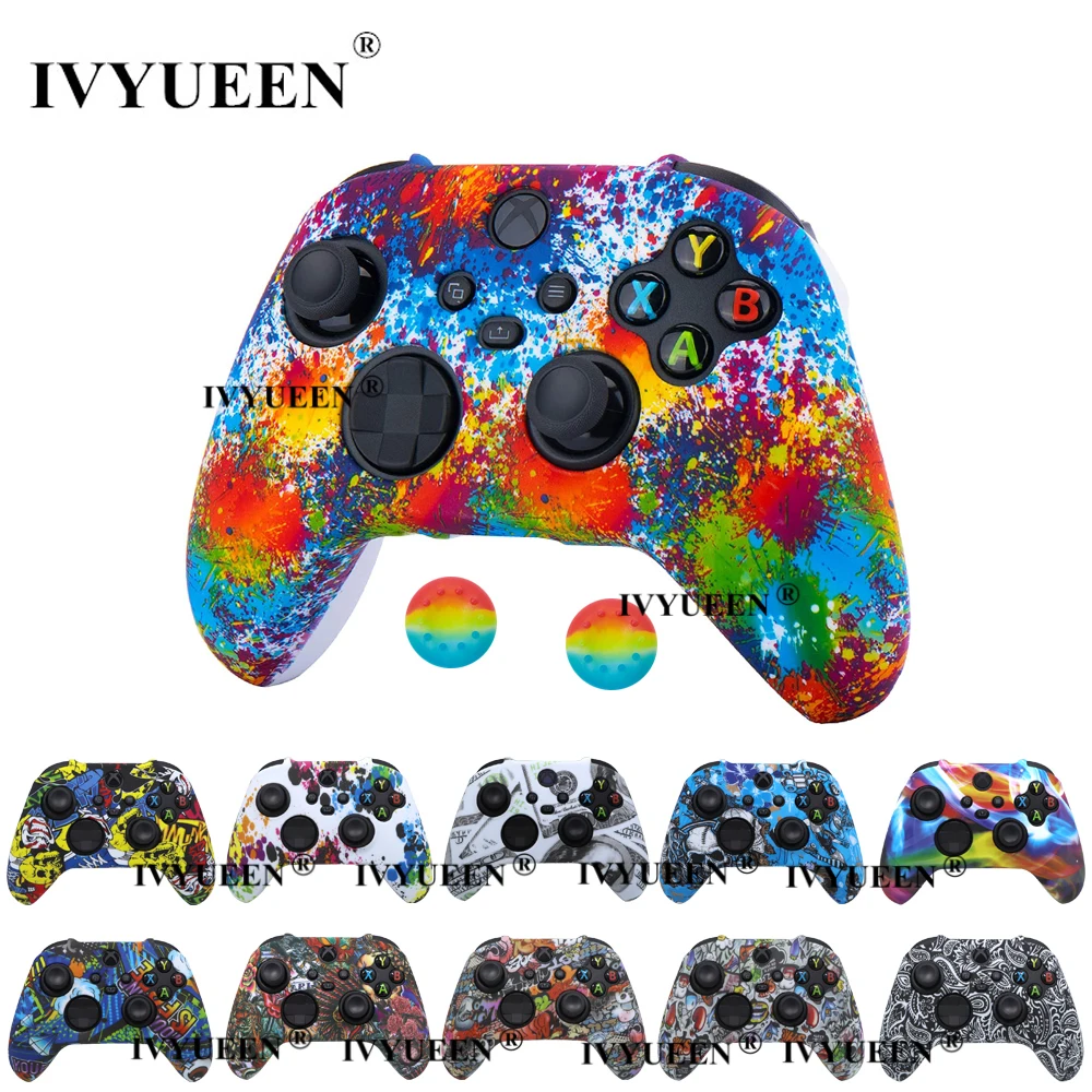 Мягкий силиконовый чехол IVYUEEN для геймпада Xbox серии X/S, резиновый чехол для джойстика
Мягкий силиконовый чехол IVYUEEN для геймпада Xbox серии X/S, резиновый чехол для джойстика