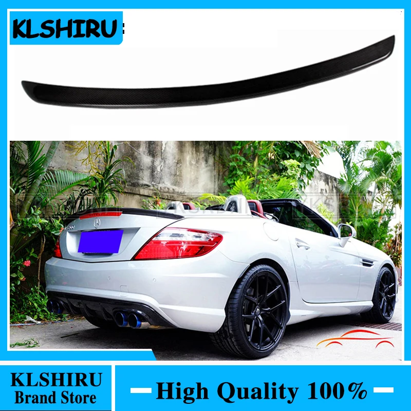 Carbon Fiber Spoiler Rear Car Wing Bumper For Mercedes SLK class R172 SLK250 SLK200 SLK350 SLK55 2012+
Carbon Fiber Spoiler Rear Car Wing Bumper For Mercedes SLK class R172 SLK250 SLK200 SLK350 SLK55 2012+