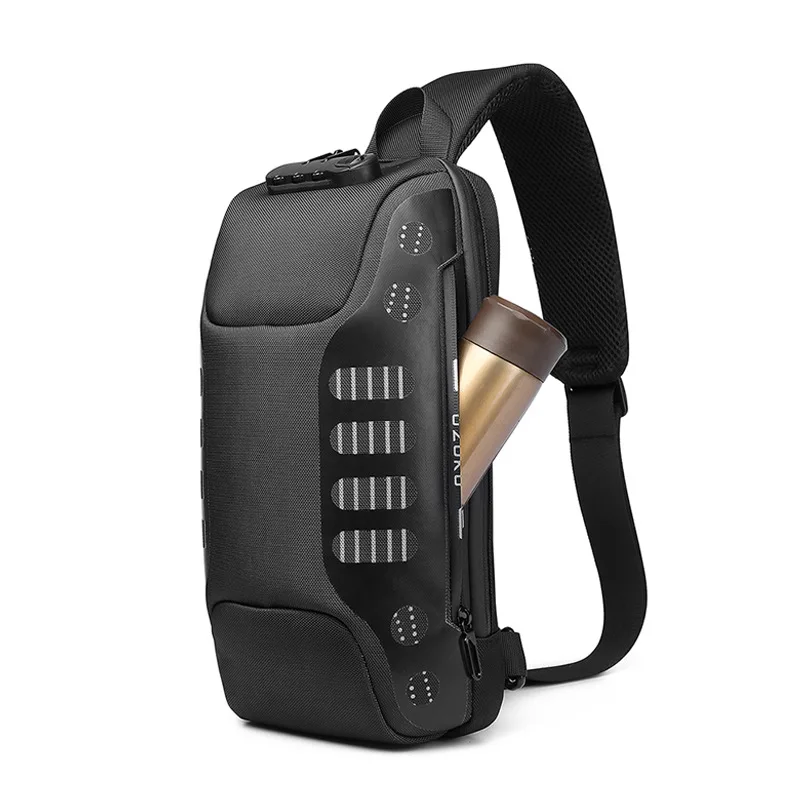 est High Quality Anti-theft Shoulder Crossbody Messenger Chest Bag USB Sling Bag Water Proof Cross bags For Men
est High Quality Anti-theft Shoulder Crossbody Messenger Chest Bag USB Sling Bag Water Proof Cross bags For Men