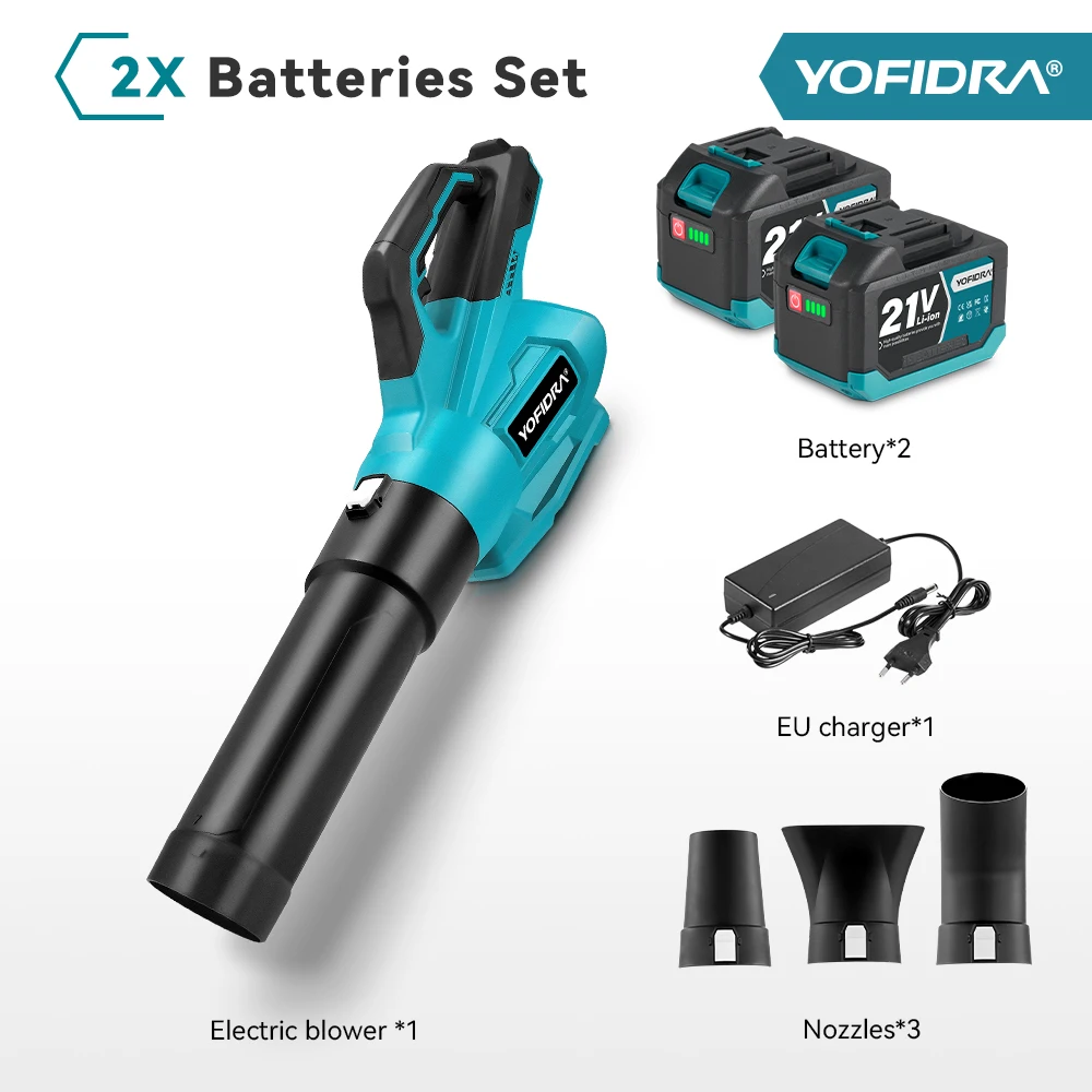 YOFIDRA Беспроводная Воздуходувка 2000W
YOFIDRA Беспроводная Воздуходувка 2000W