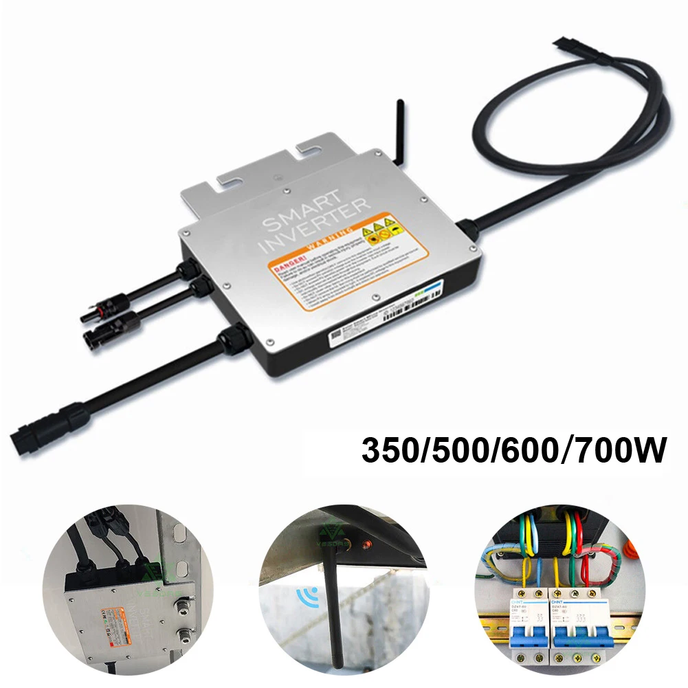 Affordable Grid Tied Inverter Phase Detection Undervoltage Protection Aluminum Alloy Better Cooling IP65 Waterproof
Affordable Grid Tied Inverter Phase Detection Undervoltage Protection Aluminum Alloy Better Cooling IP65 Waterproof