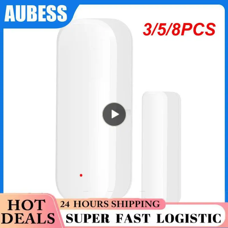 3/5/8PCS Tuya Smart Smart Home Wifi Door Sensor Smartlife App Tuya Smart Wifi Door Sensor Work With Google Home Alexa 90db Siren 
3/5/8PCS Tuya Smart Smart Home Wifi Door Sensor Smartlife App Tuya Smart Wifi Door Sensor Work With Google Home Alexa 90db Siren