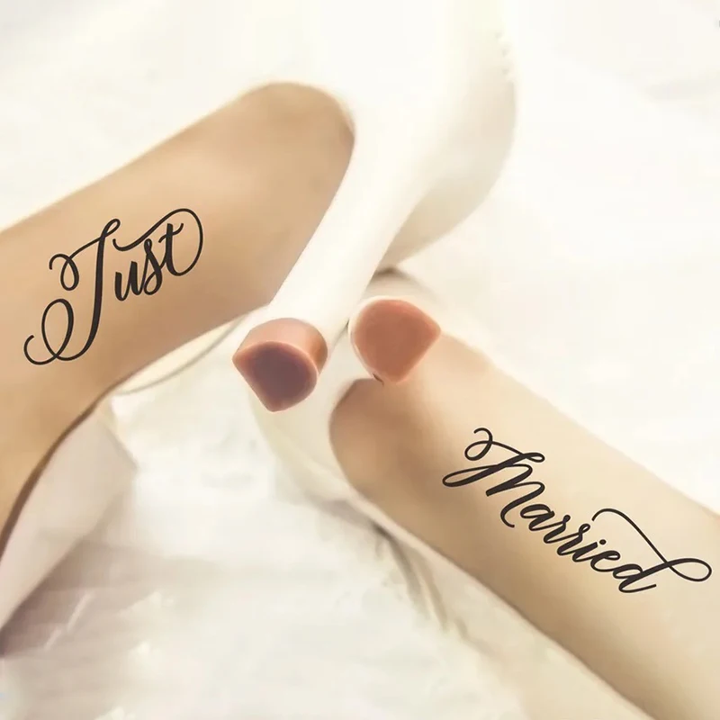 LY Just Married Wedding Shoes Decal Shoes Sticker Bride Shoes Decal Wedding Day AccessoriesL1-2/7
LY Just Married Wedding Shoes Decal Shoes Sticker Bride Shoes Decal Wedding Day AccessoriesL1-2/7