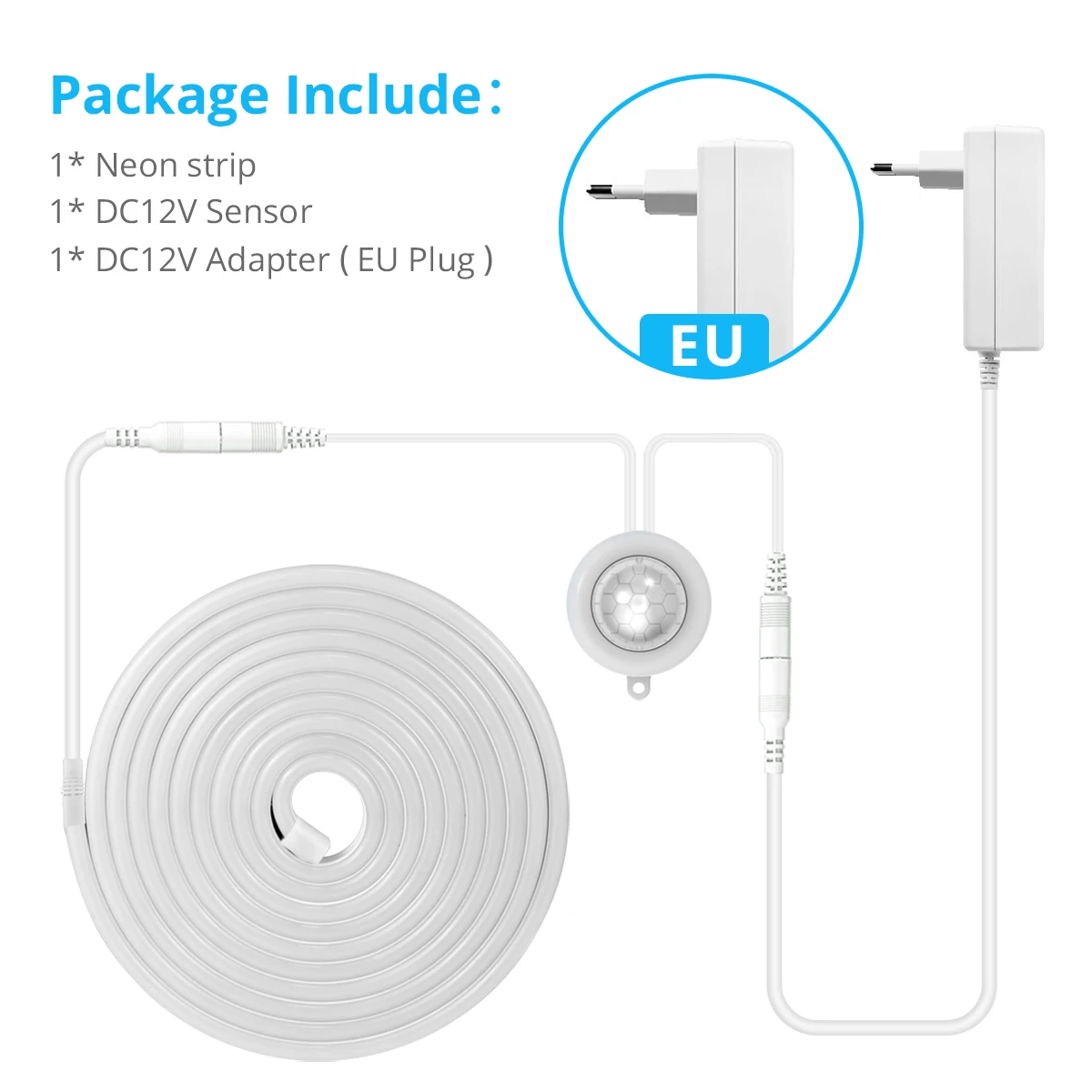 Неоновая светодиодная лента Gyarfas с датчиком движения 12В
Неоновая светодиодная лента Gyarfas с датчиком движения 12В