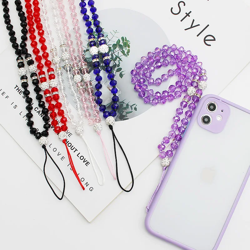 Crystal Phone Neck Strap Multi-function Summer Phone Straps Lanyards for Sports ID Card Key Universal Phone Holders
Crystal Phone Neck Strap Multi-function Summer Phone Straps Lanyards for Sports ID Card Key Universal Phone Holders