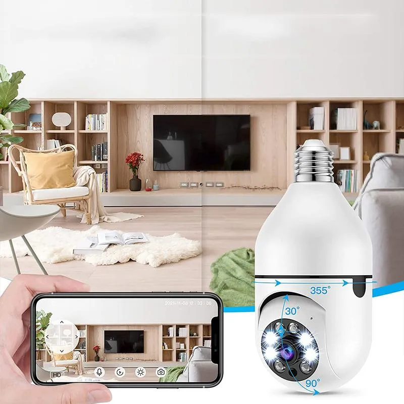 OFY Automatic Tracking Wireless 360° Panoramic Light Camera With Motion Detection Phone Control Bulb Surveillance Security Cam
OFY Automatic Tracking Wireless 360° Panoramic Light Camera With Motion Detection Phone Control Bulb Surveillance Security Cam