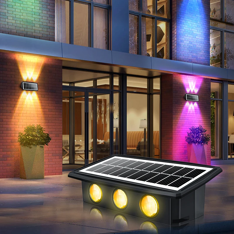Outdoor Solar Wall Light Auto Switch Solar Garden Step Staircase Decoration Light Waterproof RGB White/Warm White Solar Light
Outdoor Solar Wall Light Auto Switch Solar Garden Step Staircase Decoration Light Waterproof RGB White/Warm White Solar Light