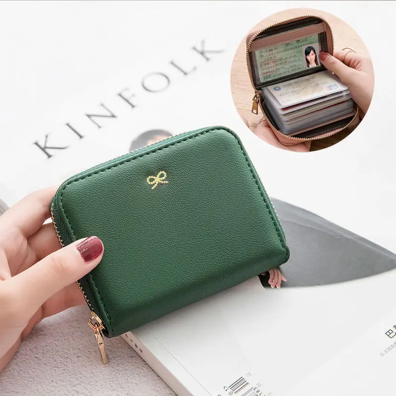 Genuine Leather Women's Wallet Luxury Card Holder PU Small Coin Purse Simple Zipper Slim Mini Wallets Fashion Zipper Walet
Genuine Leather Women's Wallet Luxury Card Holder PU Small Coin Purse Simple Zipper Slim Mini Wallets Fashion Zipper Walet