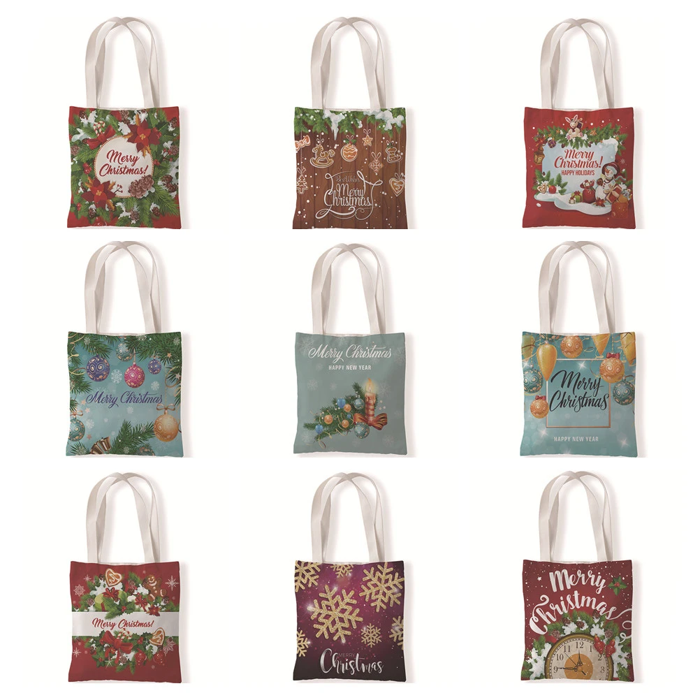 Merry Christmas Handbag Large Capacity Ladies Shoulder Bag Casual Christmas Tree Canvas Bag Tote Bag Large Bag
Merry Christmas Handbag Large Capacity Ladies Shoulder Bag Casual Christmas Tree Canvas Bag Tote Bag Large Bag