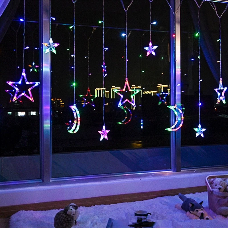 Christmas Garland LED Star Curtain Fairy Lights Street Garland Christmas Tree Ornaments Happy New Year Christmas Decoration 2023
Christmas Garland LED Star Curtain Fairy Lights Street Garland Christmas Tree Ornaments Happy New Year Christmas Decoration 2023