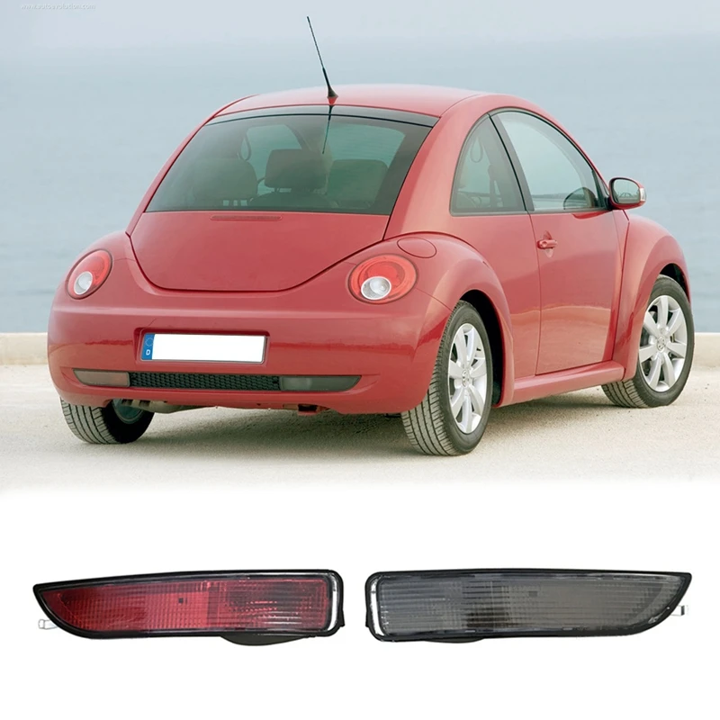 Car Rear Bumper Fog Light Parking Warning Reflector Taillights for Beetle 2006-2011 Smoked Black Shell
Car Rear Bumper Fog Light Parking Warning Reflector Taillights for Beetle 2006-2011 Smoked Black Shell
