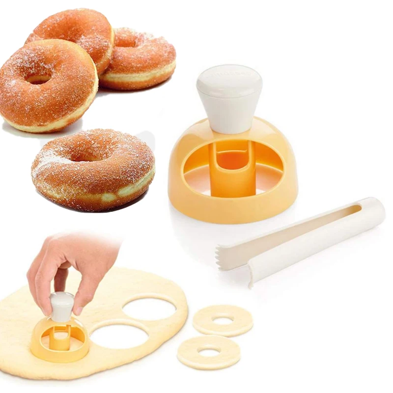 Donut Mold DIY Cake Mold Baking Bakeware Desserts Bread Cutter Maker Doughnut Mould Kitchen Accessories Gadgets Baking Mould
Donut Mold DIY Cake Mold Baking Bakeware Desserts Bread Cutter Maker Doughnut Mould Kitchen Accessories Gadgets Baking Mould