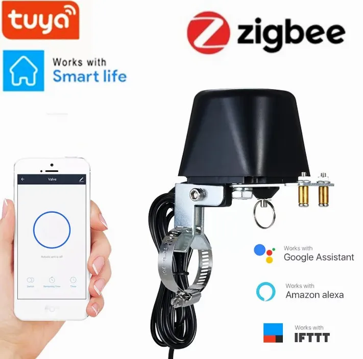Zigbee Smart Water Valve Gas Valve,Tuya Smart Home Automation Control Valve For Gas Remote Smart Life,Via Alexa Google Home
Zigbee Smart Water Valve Gas Valve,Tuya Smart Home Automation Control Valve For Gas Remote Smart Life,Via Alexa Google Home