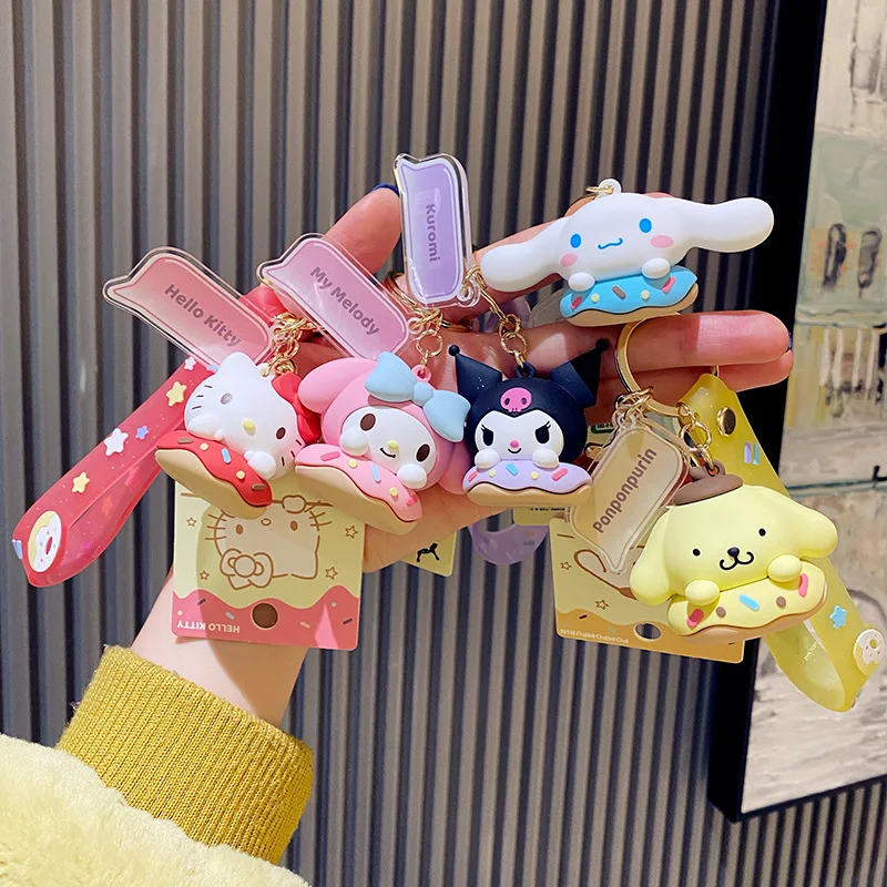 Kawaii Cute Toys Sanrio Keychain Kuromi Kitty Anime Melody Cinnamonroll Key Buckle for School Bag Backpack Mobile Pendant Gifts
Kawaii Cute Toys Sanrio Keychain Kuromi Kitty Anime Melody Cinnamonroll Key Buckle for School Bag Backpack Mobile Pendant Gifts