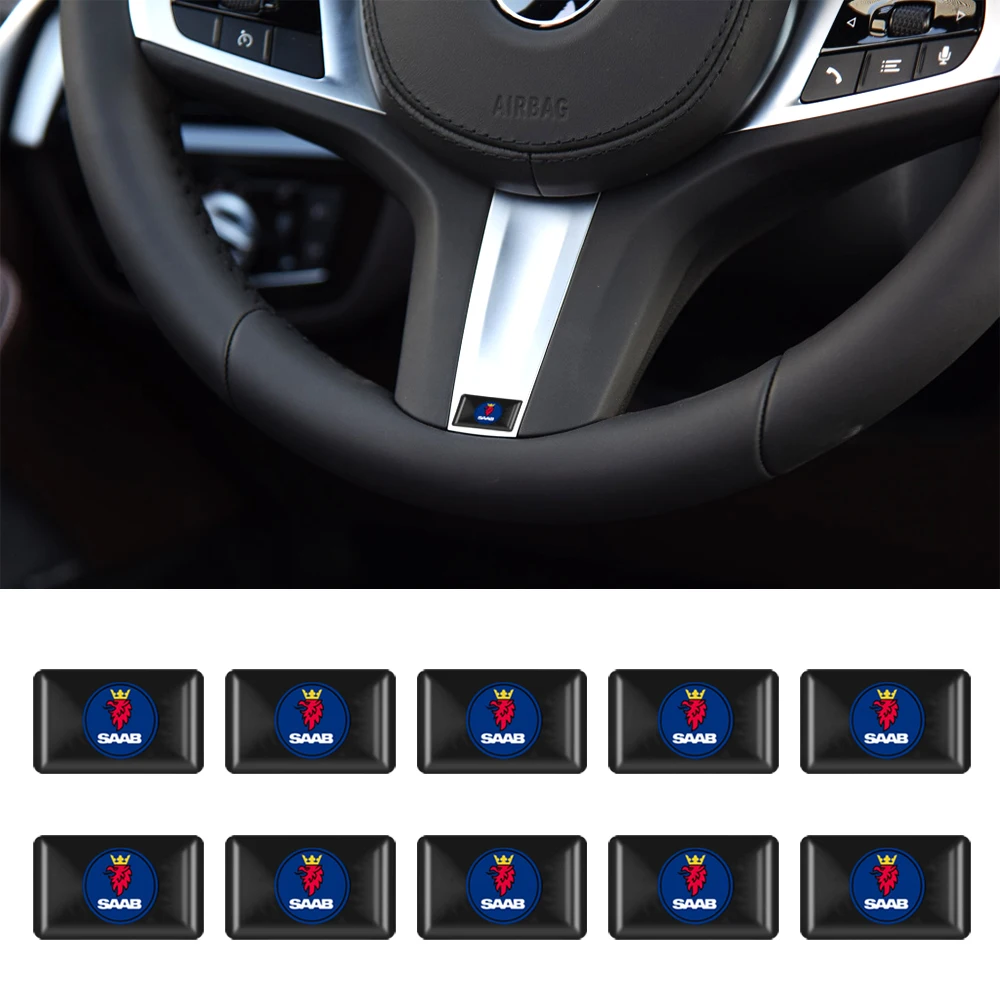 10Pcs 3D Car Styling Decorative Epoxy Resin Emblem Badge Sticker Decals For Saab Griffin 91 93 93X 94 94X 95 95X 97 97X 99 900 S 
10Pcs 3D Car Styling Decorative Epoxy Resin Emblem Badge Sticker Decals For Saab Griffin 91 93 93X 94 94X 95 95X 97 97X 99 900 S