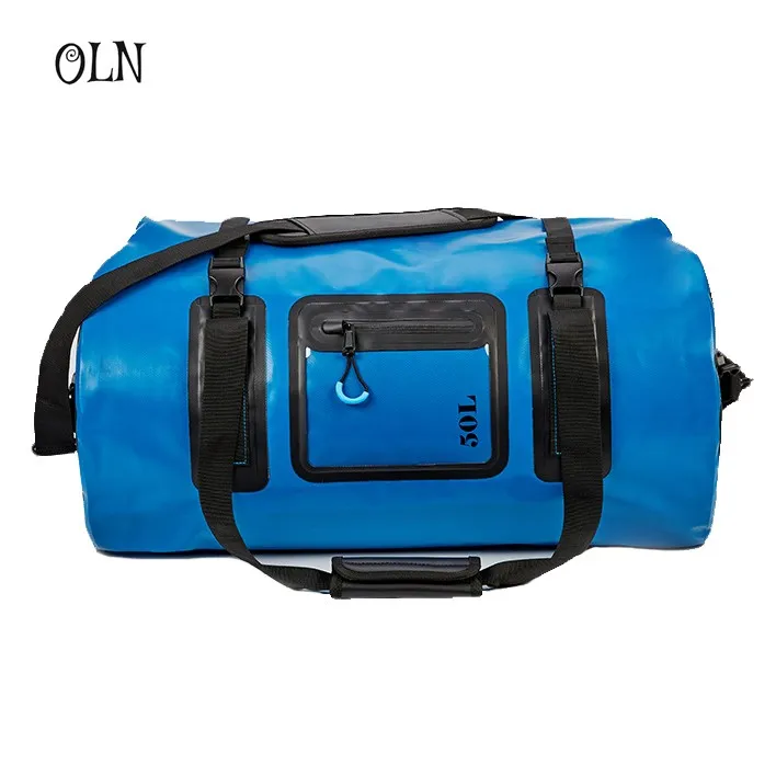 50L 70L Large PVC Waterproof Kayak Duffel Bag Dry Saddle Luggage Storage Beach Rafting Motorcycle Travel Camping Swimming Pack
50L 70L Large PVC Waterproof Kayak Duffel Bag Dry Saddle Luggage Storage Beach Rafting Motorcycle Travel Camping Swimming Pack