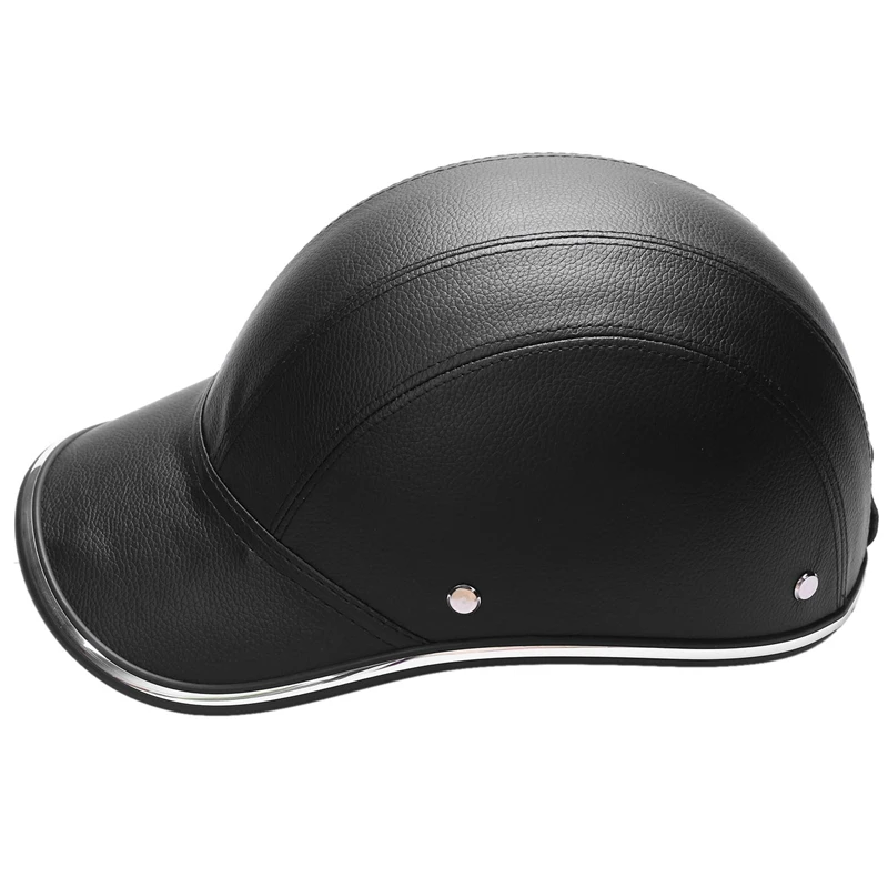 Motorcycle Leather Helmets Bike Scooter Half Open Face Protective Helmet Hard Hat-Safety Unisex Racer Helmet Baseball Cap-Safety
Motorcycle Leather Helmets Bike Scooter Half Open Face Protective Helmet Hard Hat-Safety Unisex Racer Helmet Baseball Cap-Safety