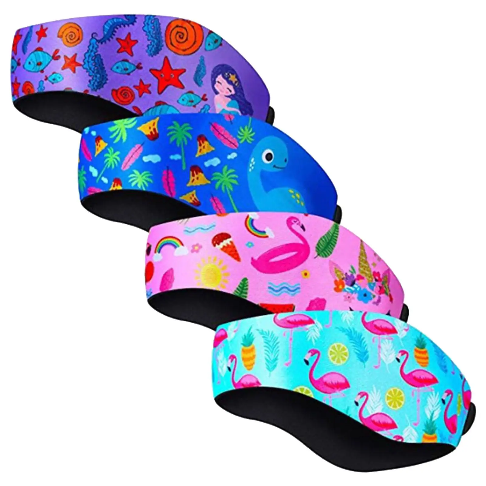4 Pieces Kids Swimming Headband for Ears Waterproof Portable Comfortable Neoprene Band Swimmer Men Women Paddling Showering
4 Pieces Kids Swimming Headband for Ears Waterproof Portable Comfortable Neoprene Band Swimmer Men Women Paddling Showering