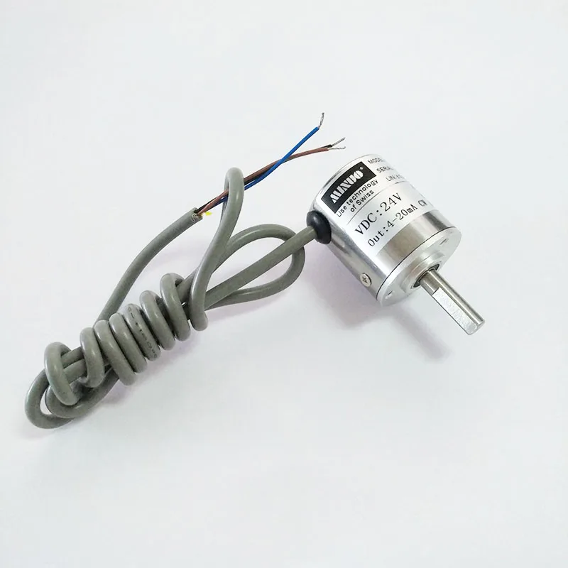 WDA-BA-360 Non-contact hall principle magnetic induction analog 0-10V Angle sensor
WDA-BA-360 Non-contact hall principle magnetic induction analog 0-10V Angle sensor