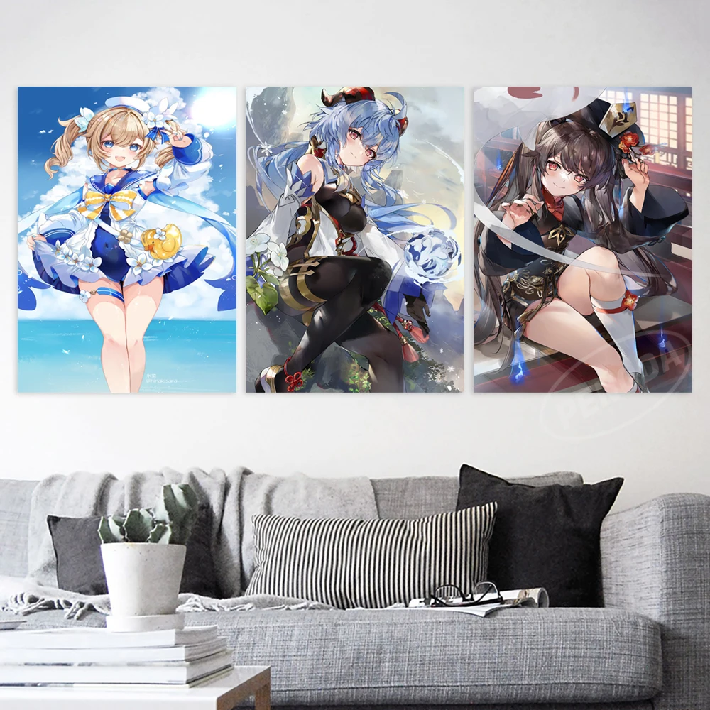 Canvas Yan Fei Print Genshin Impact Poster Hu Tao Home Decoration Morax Painting Sangonomiya Kokomi Wall Art Picture Living Room
Canvas Yan Fei Print Genshin Impact Poster Hu Tao Home Decoration Morax Painting Sangonomiya Kokomi Wall Art Picture Living Room