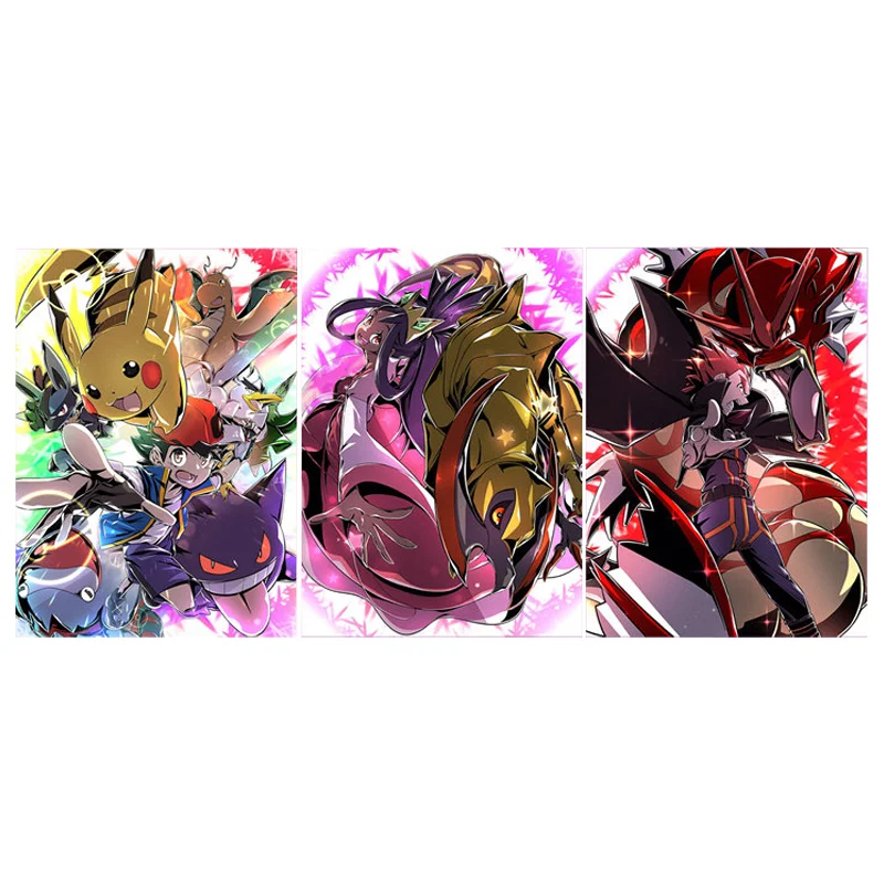 Покемон гиарадос Пикачу Эш Кетчум цинтиа Леон анимационные персонажи флэш-карта классика Аниме Коллекция открыток игрушка подарок 
Покемон гиарадос Пикачу Эш Кетчум цинтиа Леон анимационные персонажи флэш-карта классика Аниме Коллекция открыток игрушка подарок