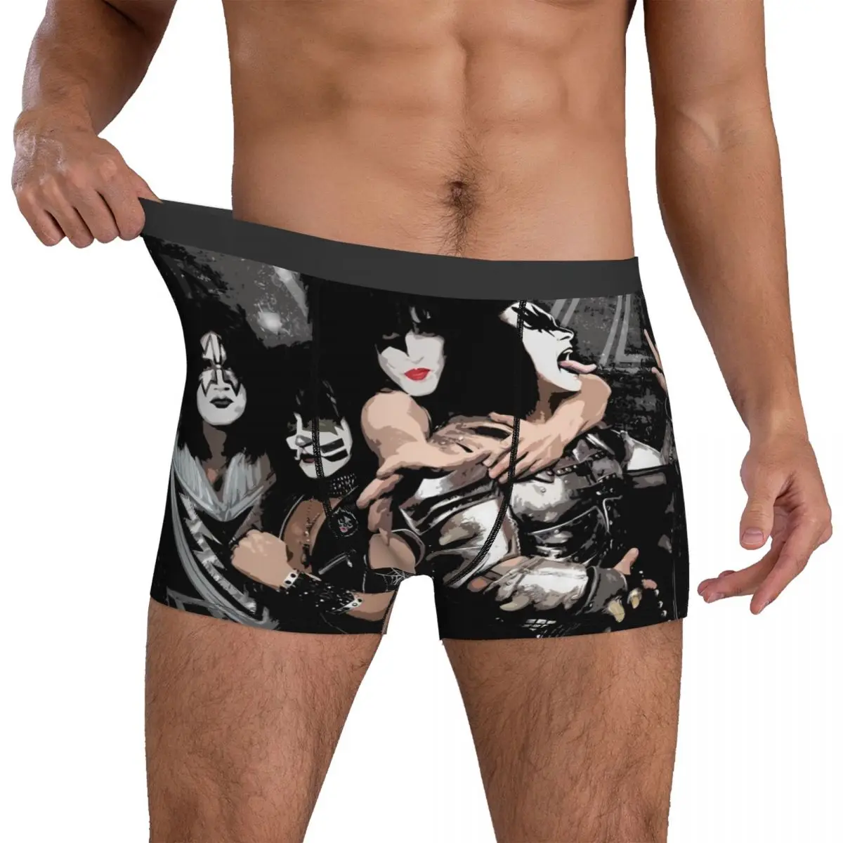 Kiss Band Нижнее белье четыре альбома печать 3D Сумка Высокое качество боксеры шорты Печать Трусы смешные мужские трусы размера плюс 2XL
Kiss Band Нижнее белье четыре альбома печать 3D Сумка Высокое качество боксеры шорты Печать Трусы смешные мужские трусы размера плюс 2XL