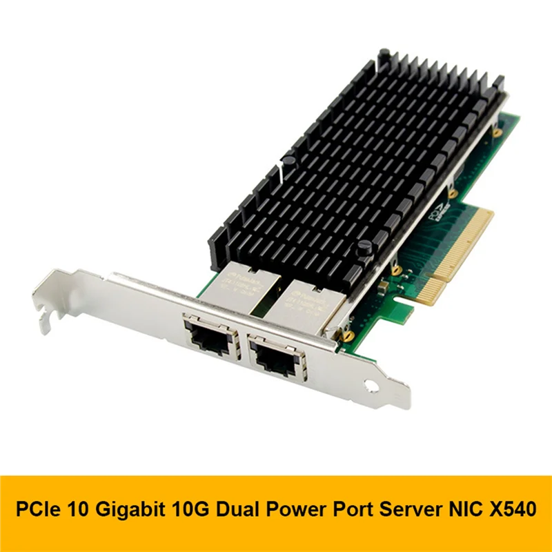 X540-T2 10G Серверная сетевая карта X540 PCI-E X8, Двухпортовая Серверная сетевая карта RJ45 Ethernet Сетевая карта
X540-T2 10G Серверная сетевая карта X540 PCI-E X8, Двухпортовая Серверная сетевая карта RJ45 Ethernet Сетевая карта