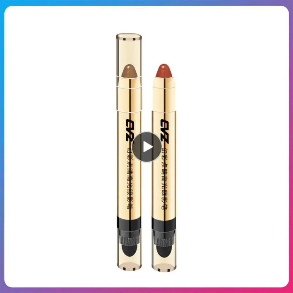 Portable Eye Shadow Stick Lying Silkworm Pen Glitter Eyeshadow 6 Colors Double Head Eyeshadow Stick Eye Shadow Pen Eyes Makeup
Portable Eye Shadow Stick Lying Silkworm Pen Glitter Eyeshadow 6 Colors Double Head Eyeshadow Stick Eye Shadow Pen Eyes Makeup