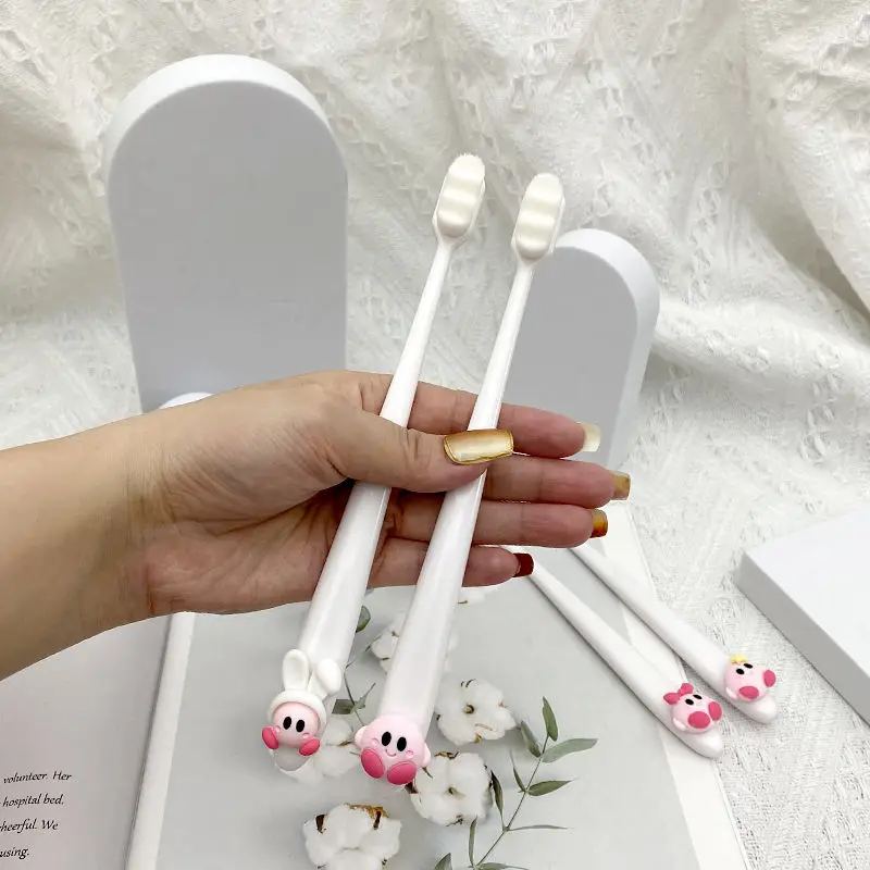 Anime Kirby Cute Cartoon Kawaii Soft Hair Wanmao Couple Best Friend Student Girl Heart Toothbrush Girl Gift
Anime Kirby Cute Cartoon Kawaii Soft Hair Wanmao Couple Best Friend Student Girl Heart Toothbrush Girl Gift