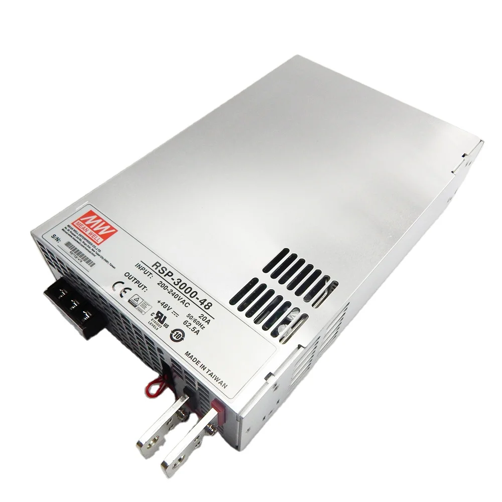 RSP-3000-48 3000 Вт источник питания с переключением режима 48 в 3000 Вт Meanwell
RSP-3000-48 3000 Вт источник питания с переключением режима 48 в 3000 Вт Meanwell