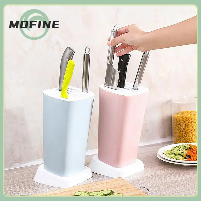New Knife Rack Creative Plastic Kitchen Knife Holder Multifunctional Kitchen Accessories Storage Rack Tool Holder Knife Stand
New Knife Rack Creative Plastic Kitchen Knife Holder Multifunctional Kitchen Accessories Storage Rack Tool Holder Knife Stand