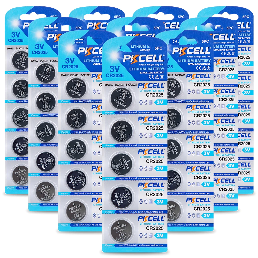 CR2025 2025 3V Lithium ion coin cells DL2025 BR2025 KCR2025 For Car Remote Control Watch Motherboard Scale Button Coin battery
CR2025 2025 3V Lithium ion coin cells DL2025 BR2025 KCR2025 For Car Remote Control Watch Motherboard Scale Button Coin battery