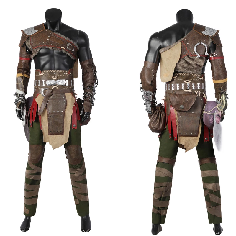 

Game God of War Kratos Cosplay Costume High Quality Halloween Male Battle Set Cosplay Kratos Aldult Carnival Party accessories