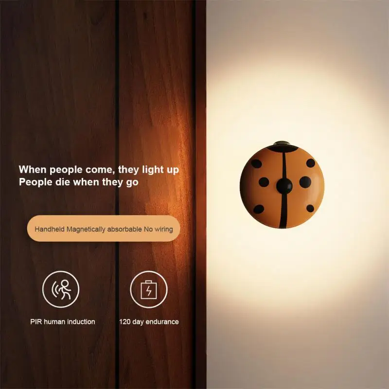 LED Ladybug Night Light Cute Mushroom Sensor Light No Flicker Soft Round Nightlights Baby Room Bedroom Corridor Light
LED Ladybug Night Light Cute Mushroom Sensor Light No Flicker Soft Round Nightlights Baby Room Bedroom Corridor Light