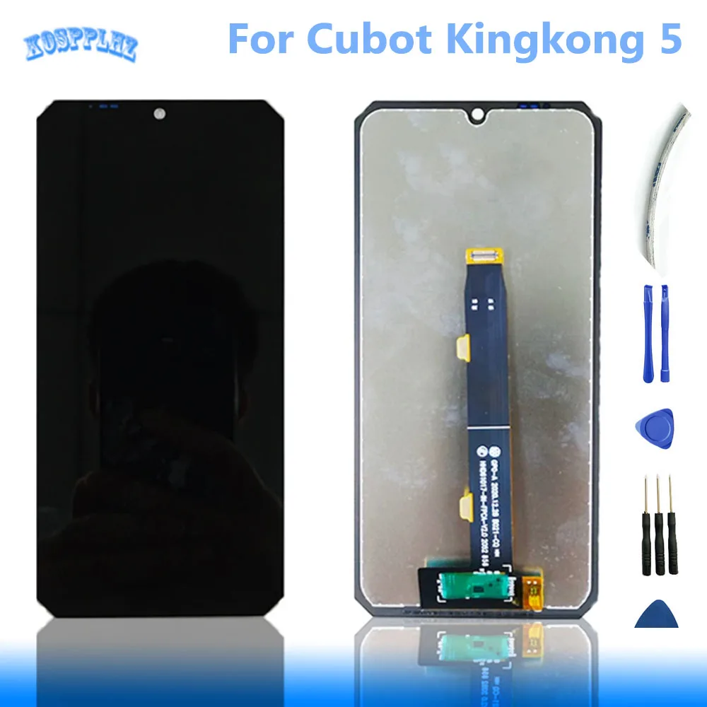 ЖК-дисплей 6,09 дюйма для Cubot King Kong 5, сенсорная панель, дигитайзер в сборе, замена
ЖК-дисплей 6,09 дюйма для Cubot King Kong 5, сенсорная панель, дигитайзер в сборе, замена