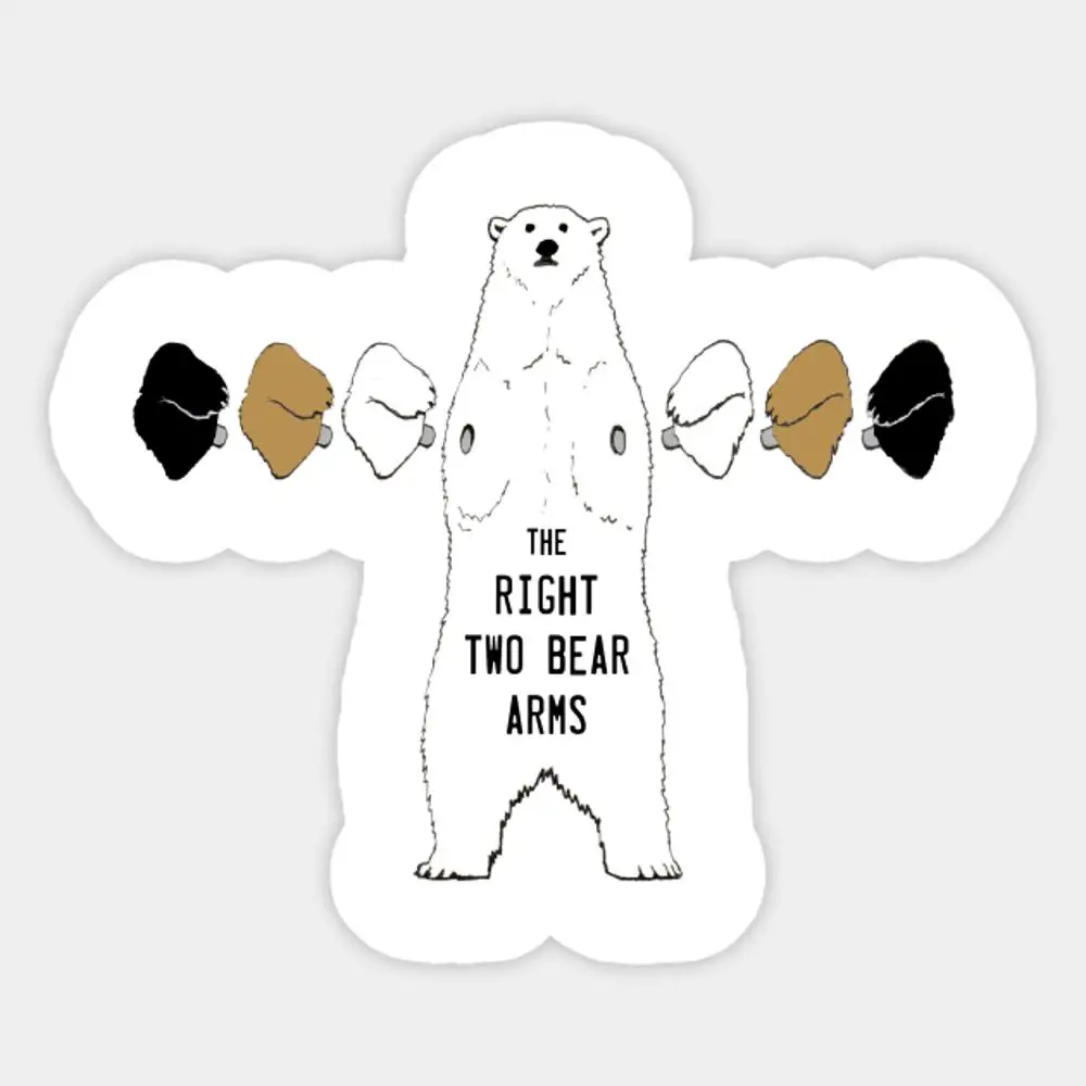 The Right Two Polar Bear Arms Sticker for Laptop Decor Bedroom Car Cute Cartoon Art Fashionable Public Suitcase
The Right Two Polar Bear Arms Sticker for Laptop Decor Bedroom Car Cute Cartoon Art Fashionable Public Suitcase