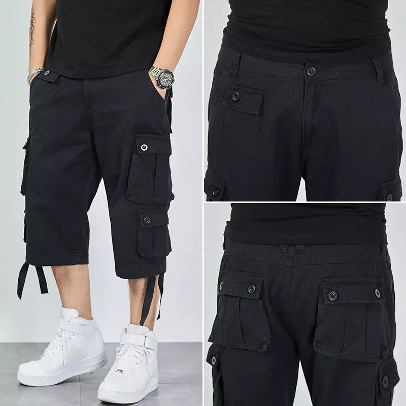 2022NEW Men's Casual Loose Fit Multi-Pockets Military 3/4 Cargo Shorts 2021 Summer New Men Casual Cotton Safari Style Shorts
2022NEW Men's Casual Loose Fit Multi-Pockets Military 3/4 Cargo Shorts 2021 Summer New Men Casual Cotton Safari Style Shorts