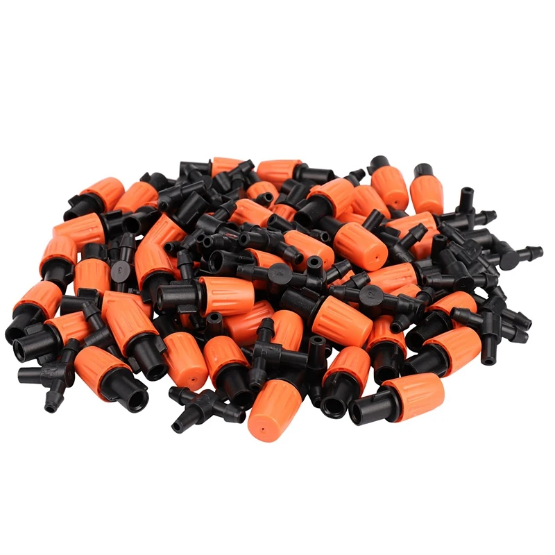 50Pcs Adjustable Garden Irrigation System Watering Sprayer Misting Nozzles Sprinkler Heads With Barbed Tee Connectors
50Pcs Adjustable Garden Irrigation System Watering Sprayer Misting Nozzles Sprinkler Heads With Barbed Tee Connectors