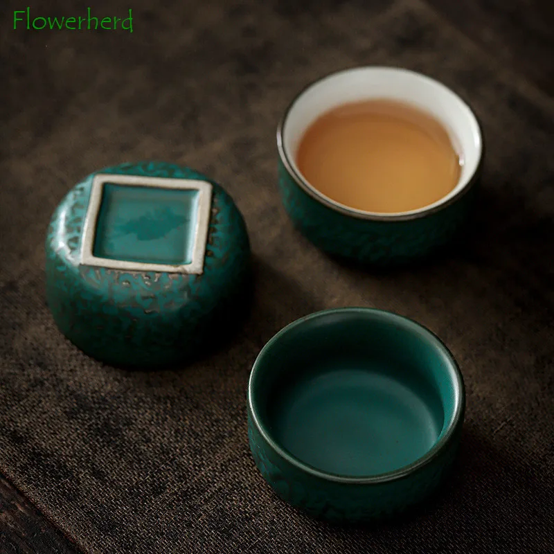 Vintage Ceramic Small Tea Cup Teaware Kung Fu Tea Set Pottery Teacup Small Tea Bowl Antique Drinking Tea Small Cup Single Cup
Vintage Ceramic Small Tea Cup Teaware Kung Fu Tea Set Pottery Teacup Small Tea Bowl Antique Drinking Tea Small Cup Single Cup