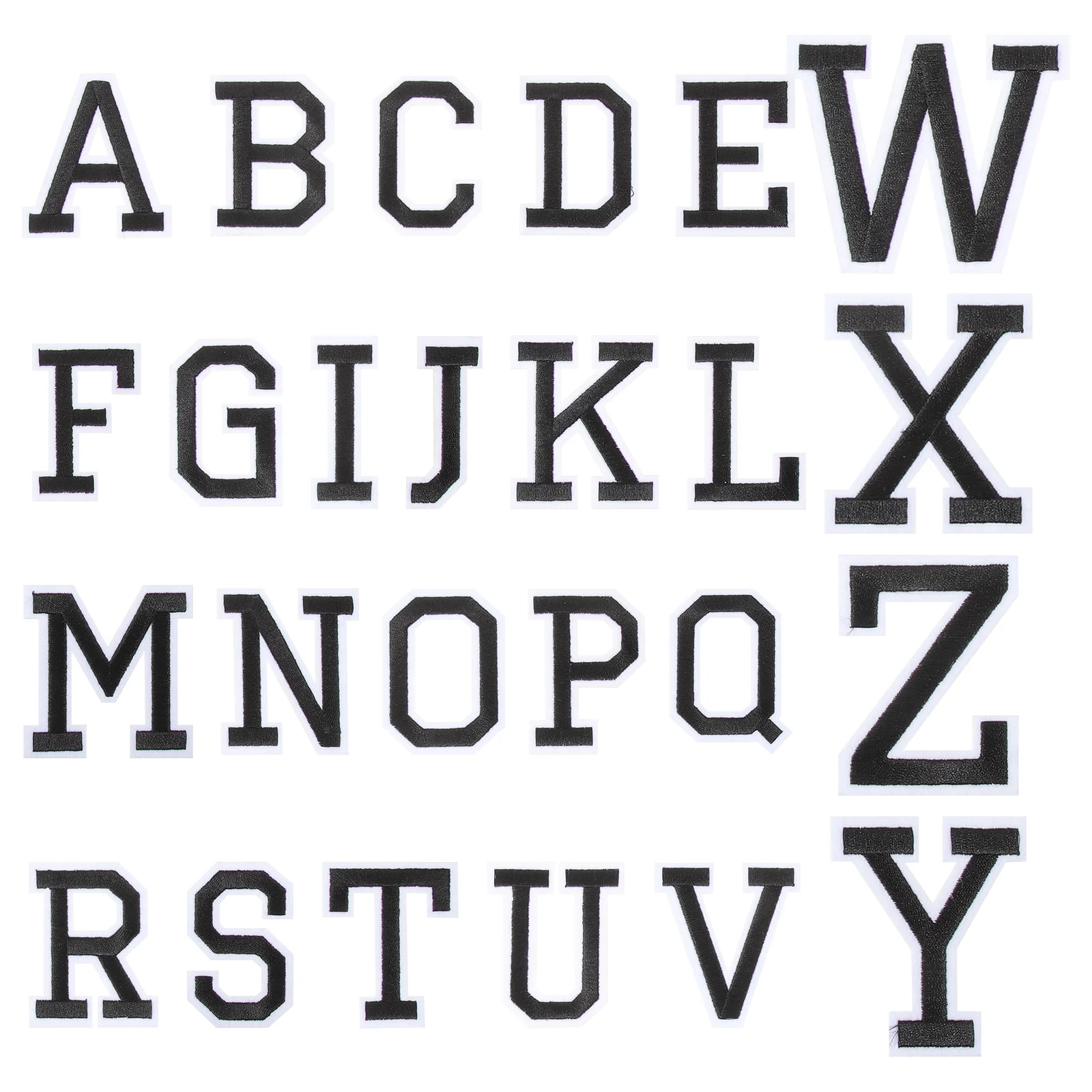 26 Pcs Patch Small Iron Letters Large Heat Transfer Patches Polyester Fabric Clothes Stick
26 Pcs Patch Small Iron Letters Large Heat Transfer Patches Polyester Fabric Clothes Stick