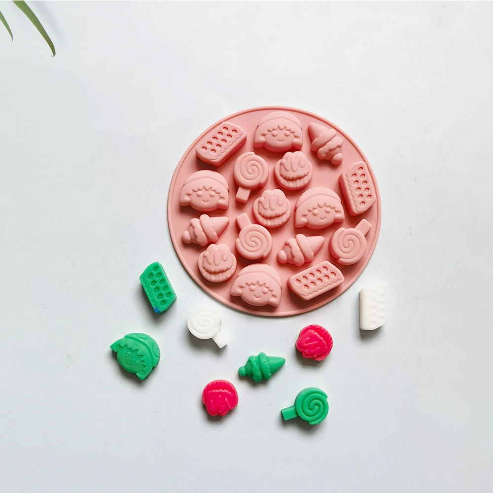 Circular Ice Cream Shape Silicone Mould Kitchen DIY Cake Baking Tool Candy Dessert Chocolate Mould Mousse Cookie Donut Mold
Circular Ice Cream Shape Silicone Mould Kitchen DIY Cake Baking Tool Candy Dessert Chocolate Mould Mousse Cookie Donut Mold