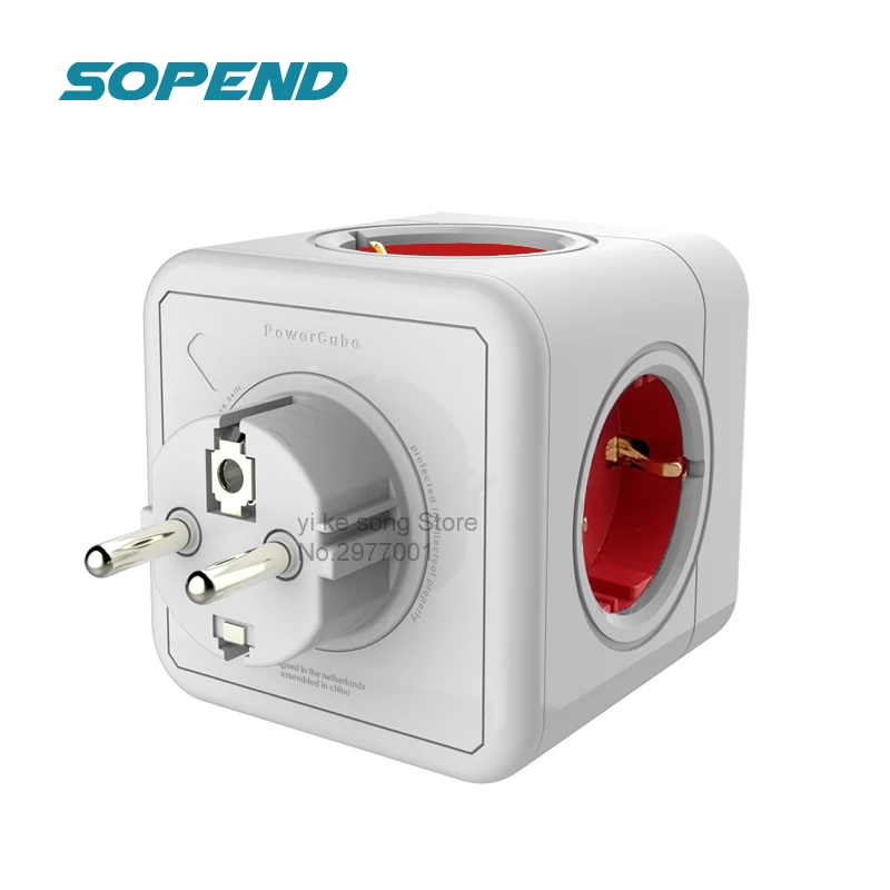 Sopend Multiple Plug with Usb Network Filter Extension Ports European Plug Adapter Power Strip 4 Outlets Tee Socket Powercube
Sopend Multiple Plug with Usb Network Filter Extension Ports European Plug Adapter Power Strip 4 Outlets Tee Socket Powercube
