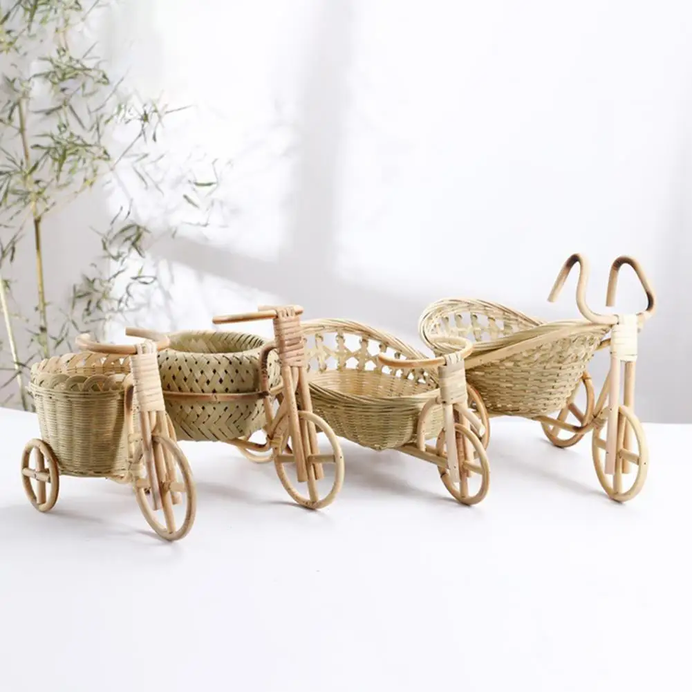 Fried Food Serving Basket Durable Snack Storage Wicker Fried Food Basket Bike Shape Saving Space Wicker Bread Basket
Fried Food Serving Basket Durable Snack Storage Wicker Fried Food Basket Bike Shape Saving Space Wicker Bread Basket