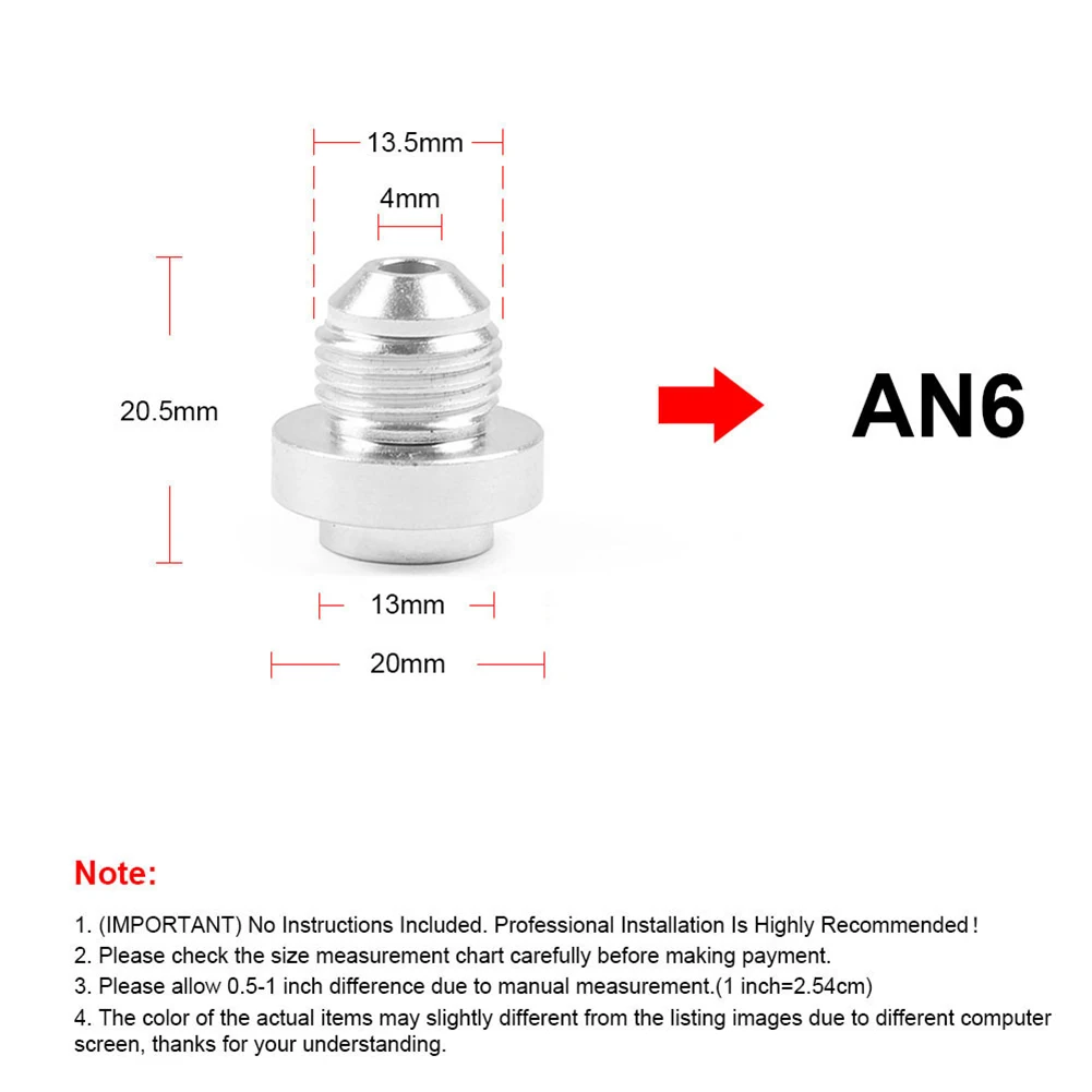 Quality Useful Durable Practical Bung Hose Adapter Oil Replacement Vehicle Welding 1pcs 6061-T6 Aluminum Alloy
Quality Useful Durable Practical Bung Hose Adapter Oil Replacement Vehicle Welding 1pcs 6061-T6 Aluminum Alloy