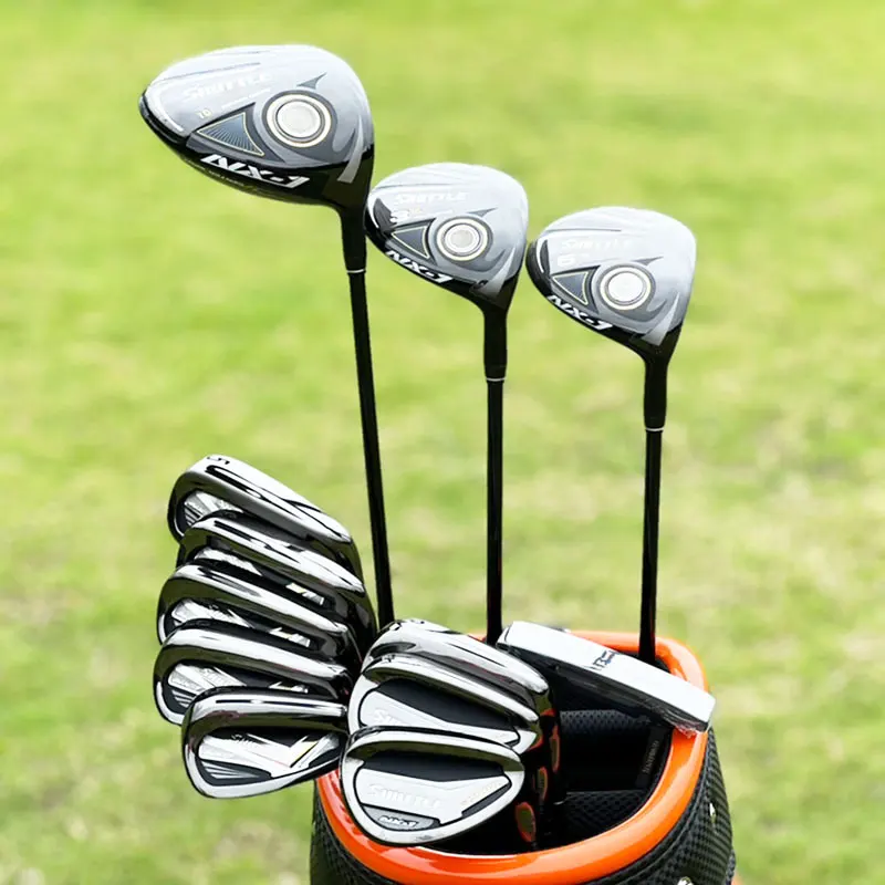 

2023 Mens Golf Clubs Maruman Shuttle Driver+Fairway Wood+Hybrid+Iron+Putter Golf Complete Set Of Clubs Graphite Shaft And Cover