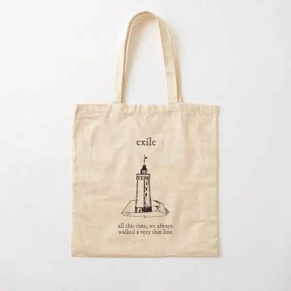 Exile Cotton Canvas Bag Shopper Tote Travel Women Reusable Casual Unisex Foldable Fabric Fashion Ladies Shoulder Bag Designer
Exile Cotton Canvas Bag Shopper Tote Travel Women Reusable Casual Unisex Foldable Fabric Fashion Ladies Shoulder Bag Designer