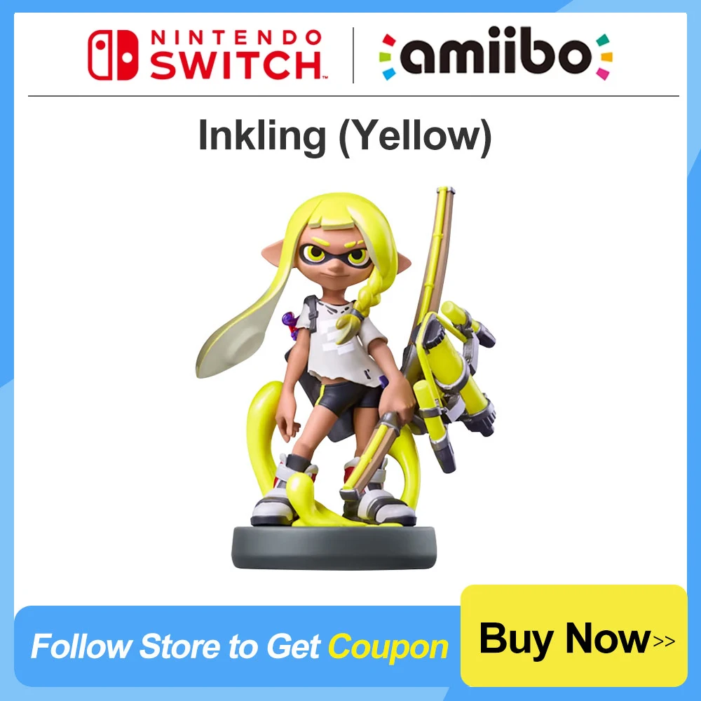 Переключатель Nintendo Amiibo Inkling Octoling smallфрай для Nintendo Switch OLED Модель игры Splatoon3 Series
Переключатель Nintendo Amiibo Inkling Octoling smallфрай для Nintendo Switch OLED Модель игры Splatoon3 Series